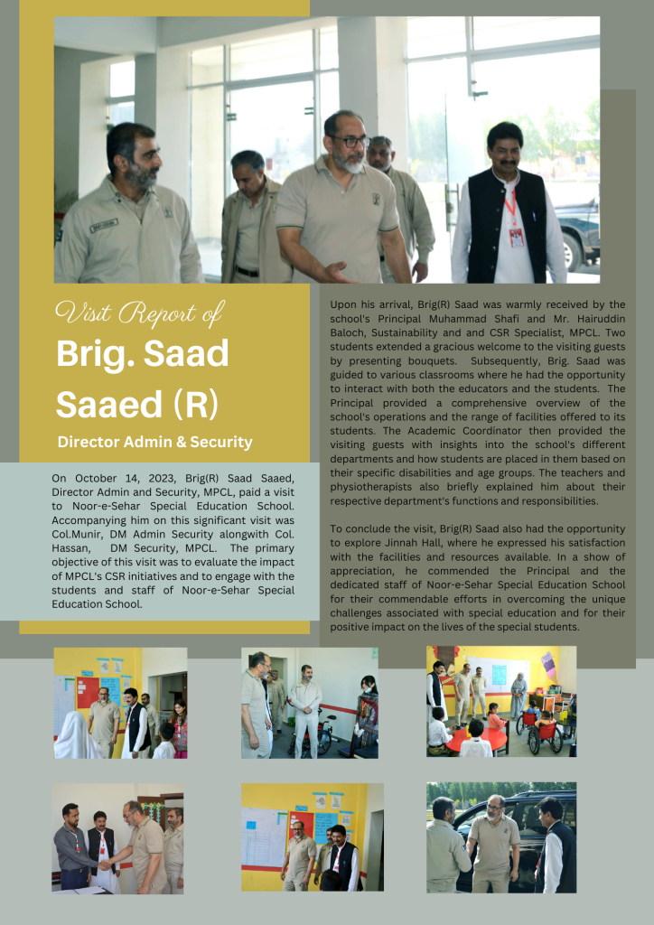 Brig Saad NSSES visit